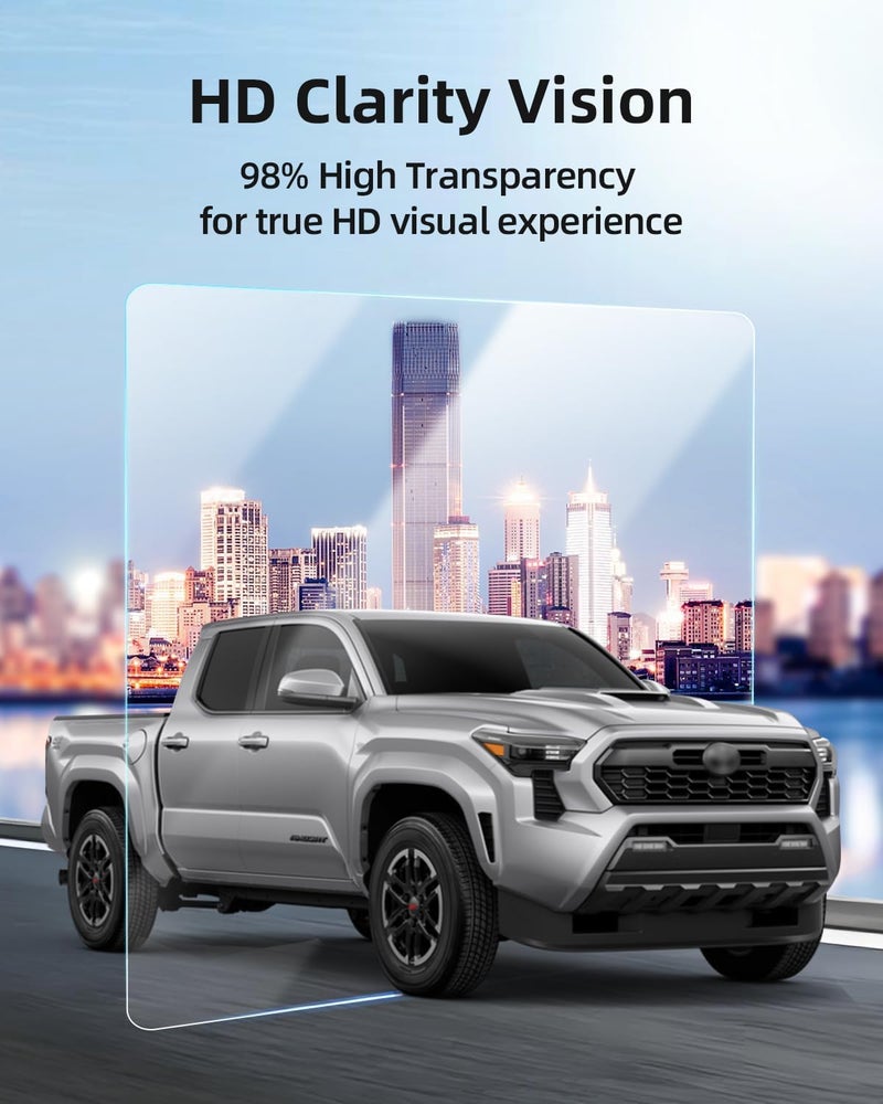 LANGBEAN Anti-Glare Matte 8-Inch Screen Protector for 2024-2025 Tacoma (SR/SR5/RD PreRunner) Infotainment Touchscreen, 9H Tempered Glass/Anti-Fingerprint 2025 Tacoma Accessories - Image 5